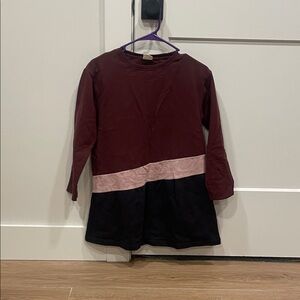 Zara Kids Burgundy Tunic or Dress